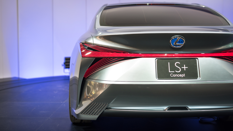 Illustration for article titled The Lexus LS+ Concept Is Built To Drive Itself In A City